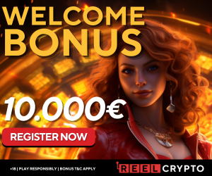 Crypto Girl - Reel Crypto Casino Welcome Bonus